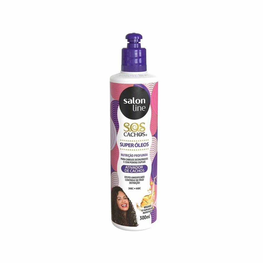 Ativador de Cachos Salon Line 300ml Nutritivo