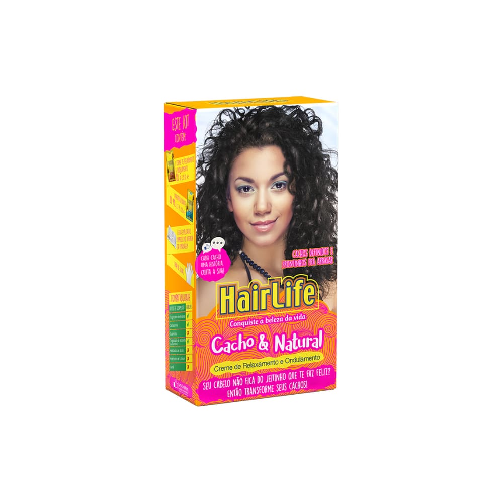 Creme Alisante Hairlife Cachos 180g