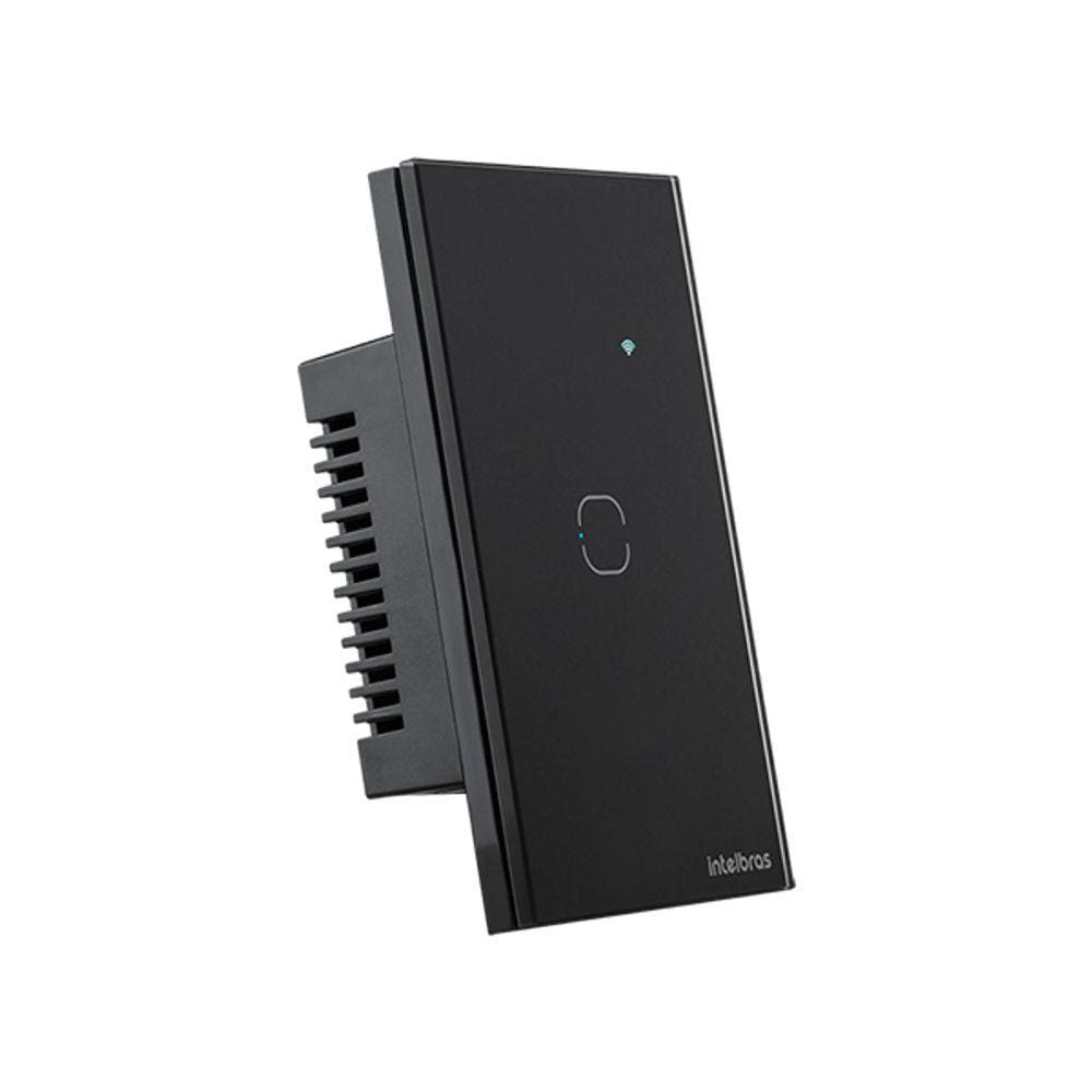 Interruptor Tomada 2 Teclas Smart Preto Touch Ews Intelbras