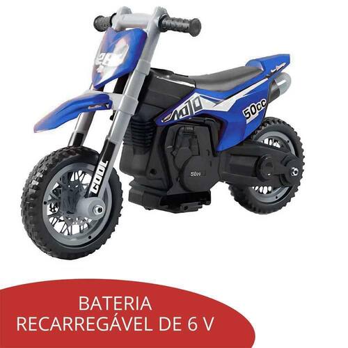 Moto Elétrica Infantil Motocross Para Criança +3 anos até 20kg