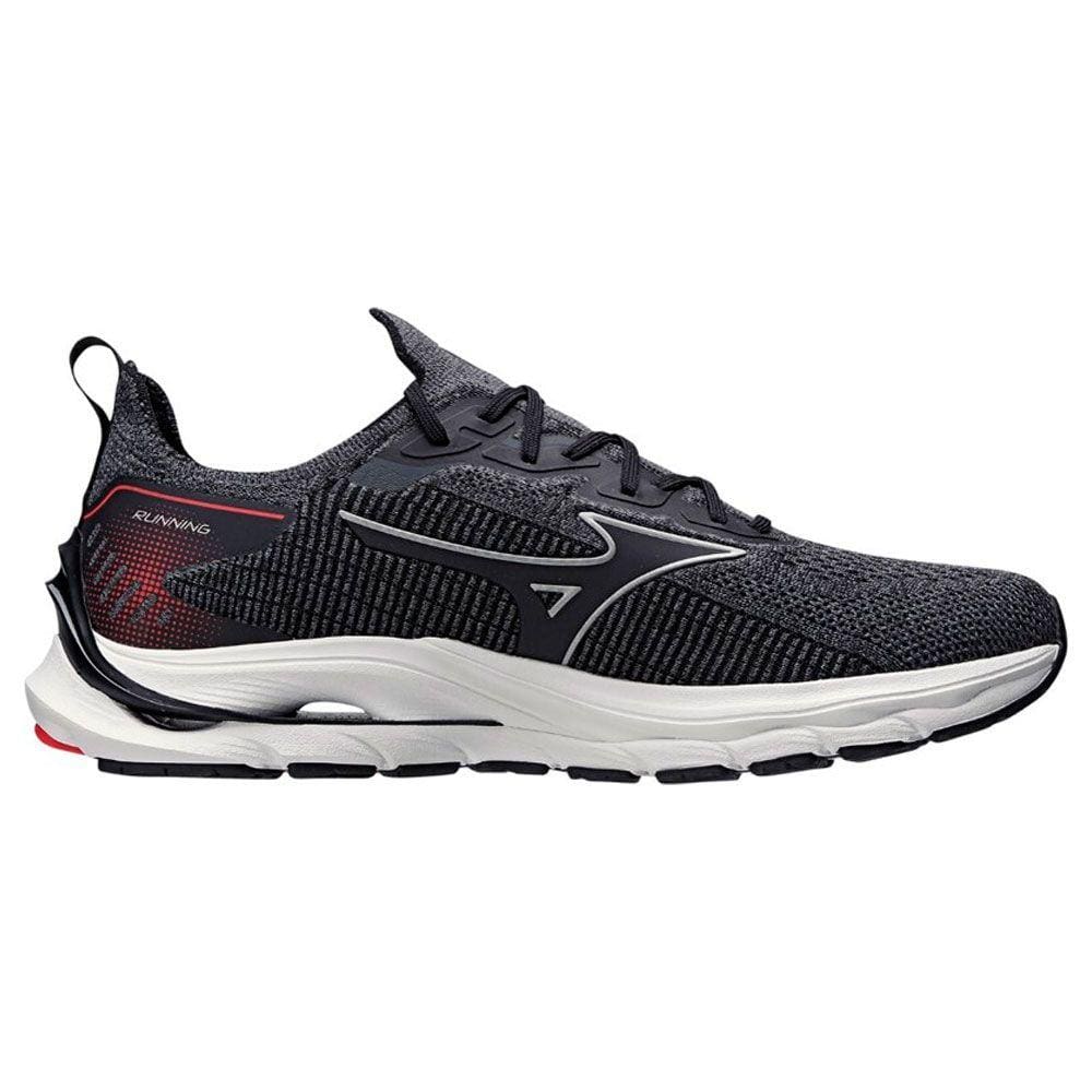 Tênis Mizuno Wave Mirai 5 - Masculino - Cinza-Preto