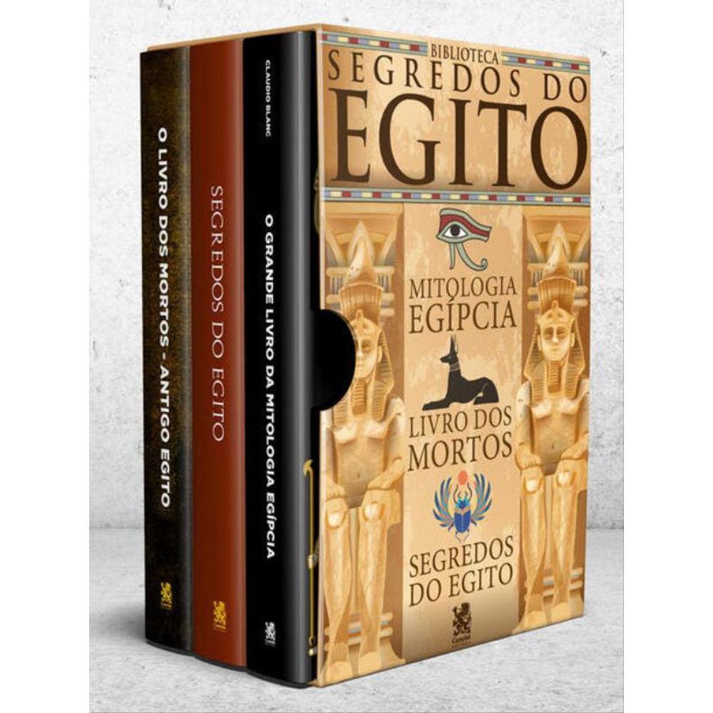 Segredos Do Egito - Box Com 3 Livros