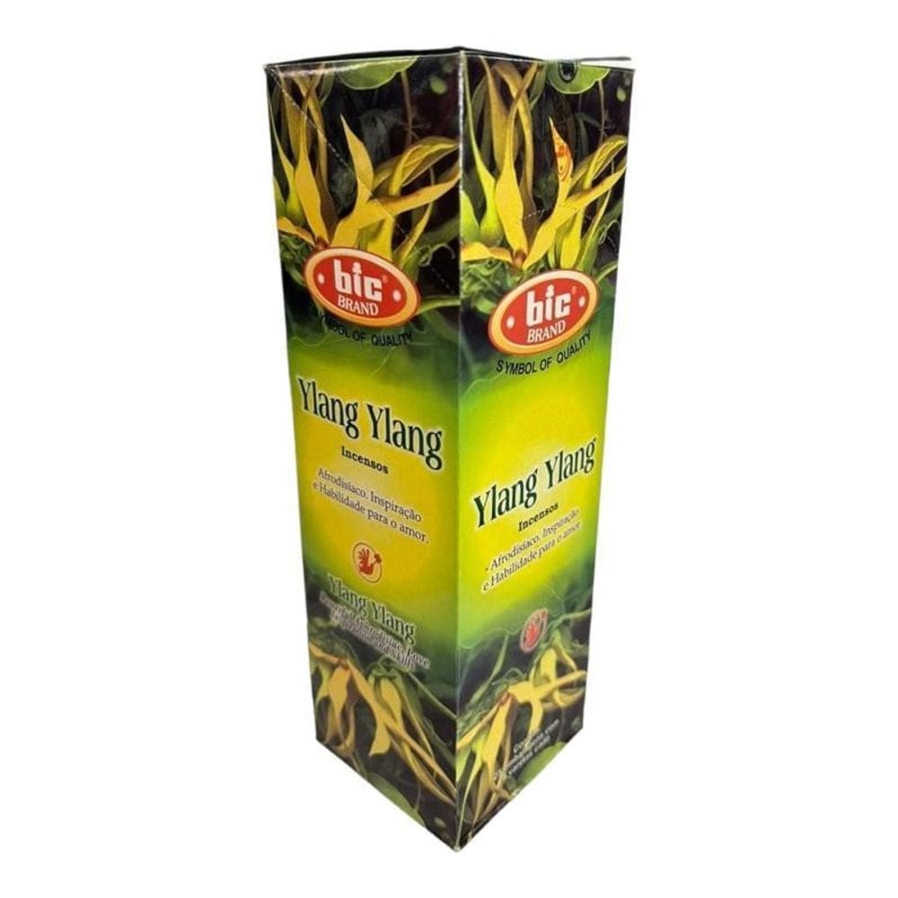 Incenso Indiano Bic Ylang Ylang 25 Caixas Com 8 Varetas