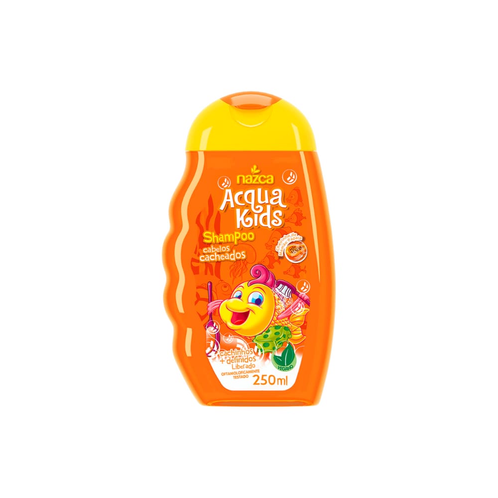 Shampoo Acqua Kids 250ml Cacheados