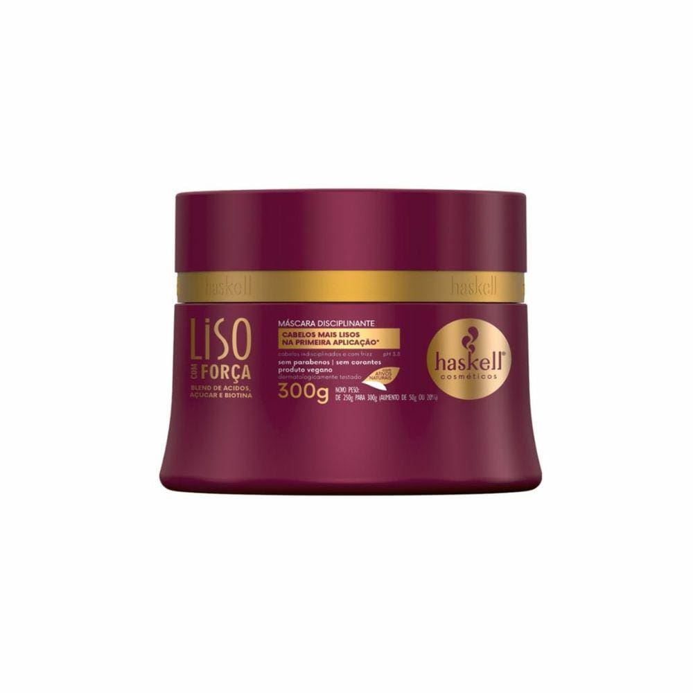Mascara Haskell 300g Liso Com Forca