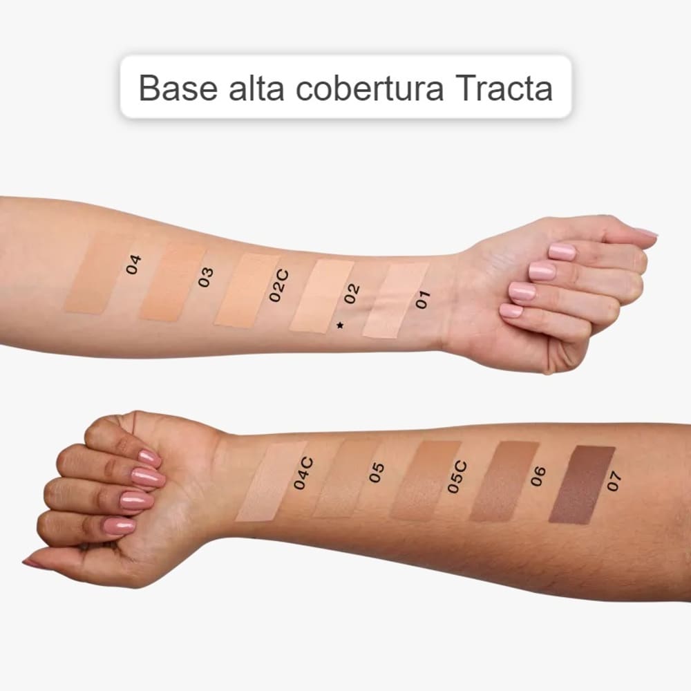 Base Matte Alta Cobertura - Tracta