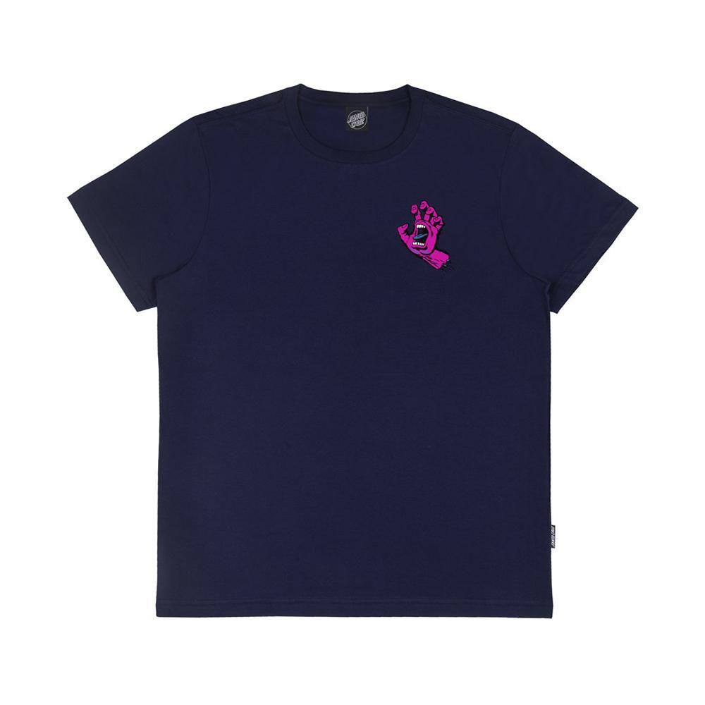 Camiseta Santa Cruz Screaming Hand SS Masculina Marinho