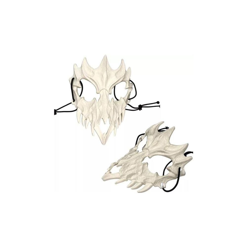 Mascara Dragão Japones Skeleton Caveira Esqueleto Dente M2