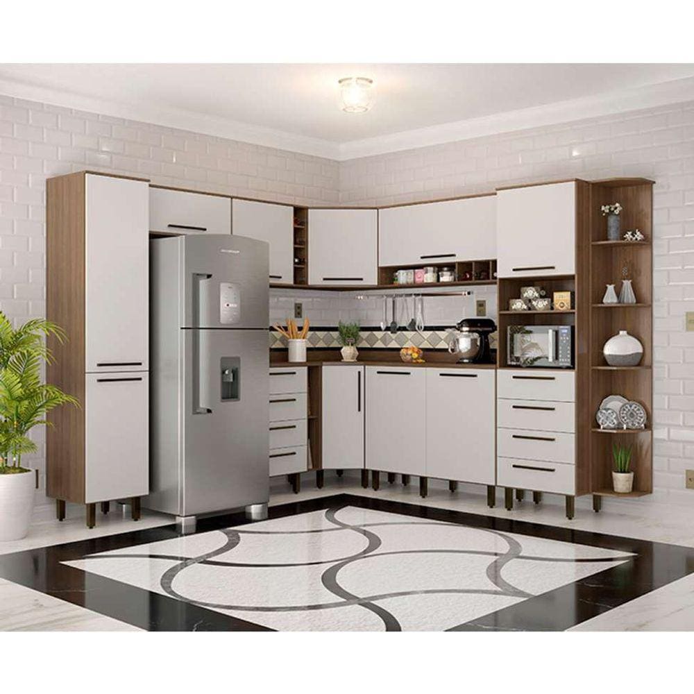 cozinha completa evolution plus 10 pt 8 gv branco e tannat