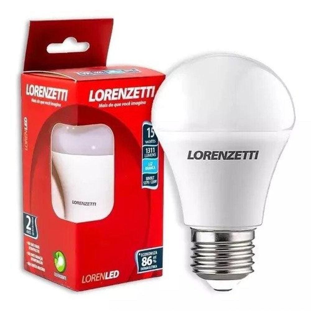 Lâmpada Led 9w Bulbo Soquete E27 Bivolt Lorenzetti - Casa Dos Fogões
