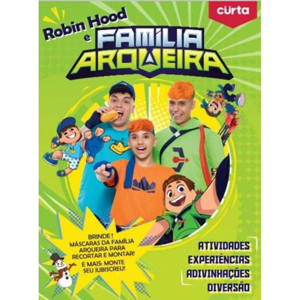 Livrão Robin Hood e Família Arqueira