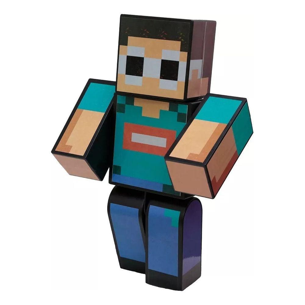 Boneco Problems Minecraft Streamers 35 Cm Jogo