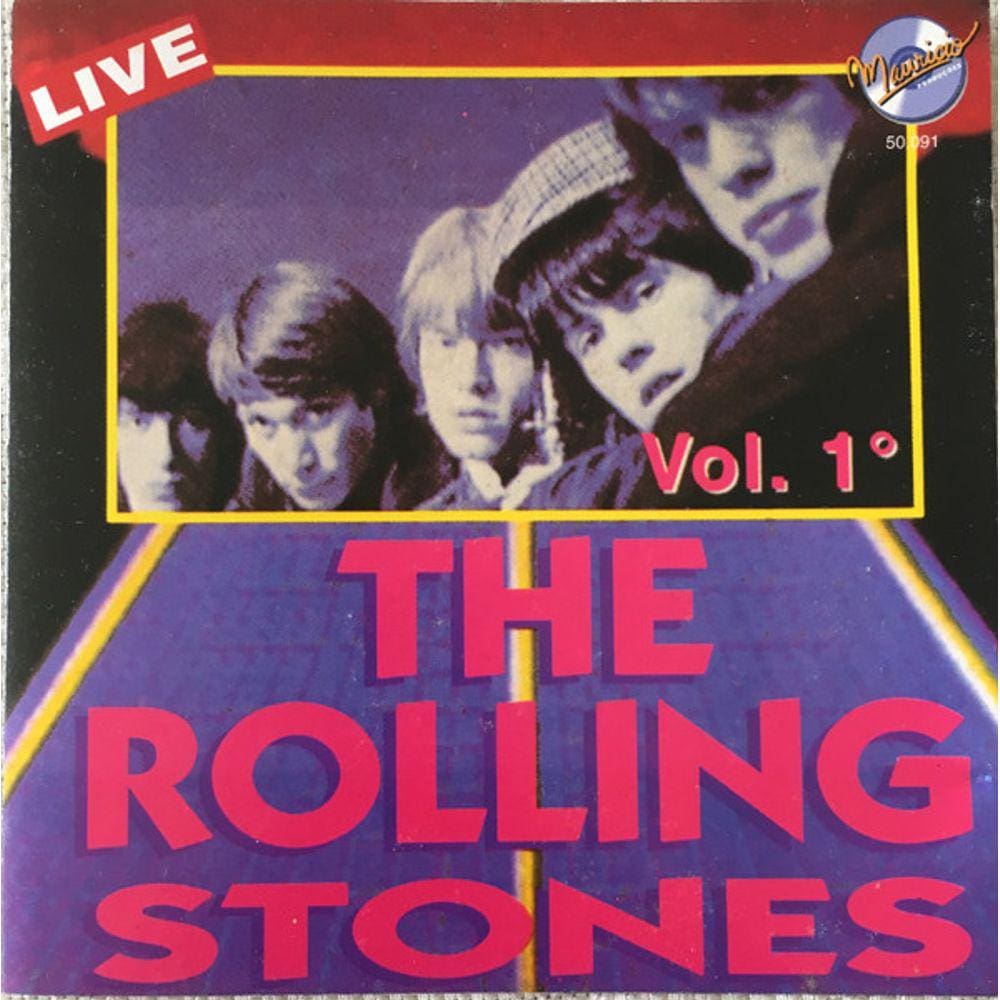 CD - The Rolling Stones – Live Vol. 1º + Dvd Voodoo Lounge