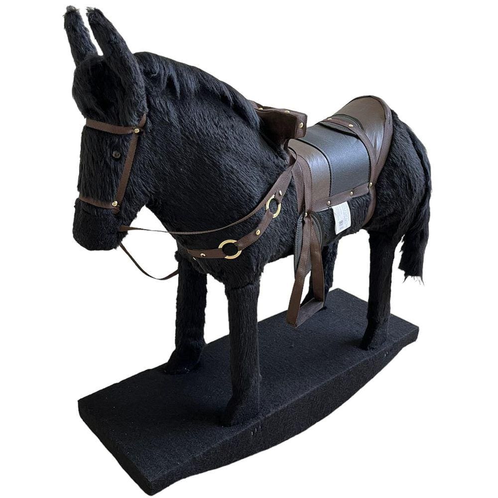 Cavalinho De Balanço Super Luxo Tamanho Grande 80Cm
