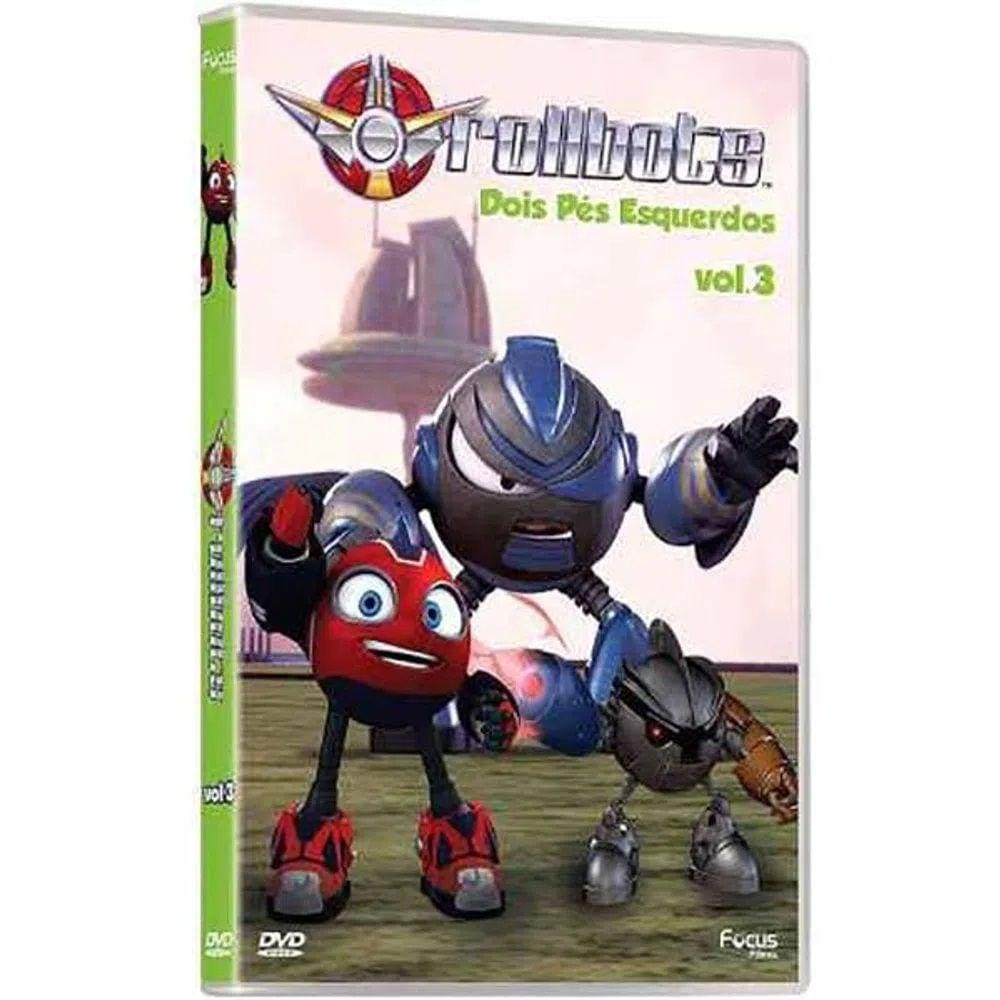 DVD Rollbots - Dois Pés Esquerdos VOL 3 - FOCUS