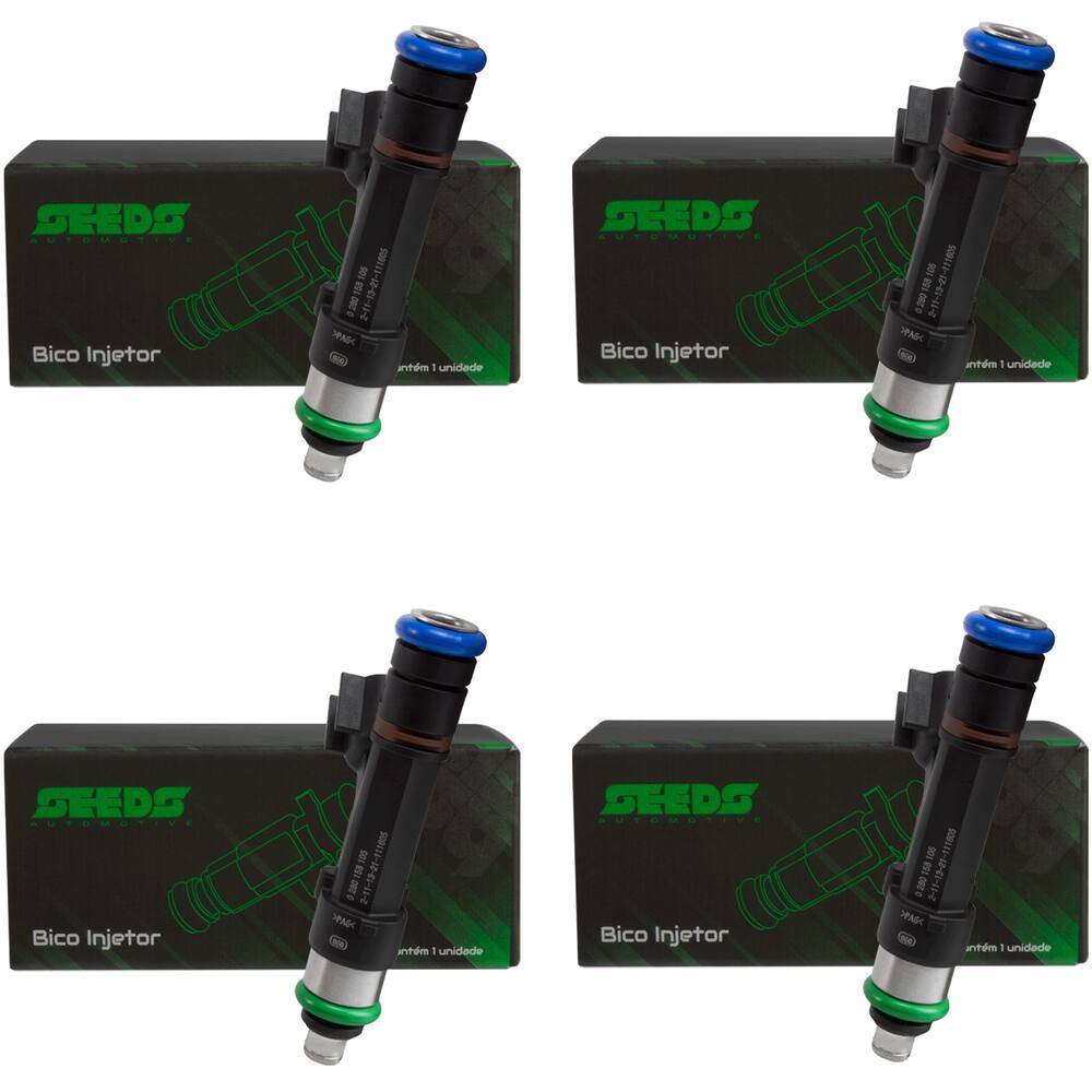 4x Bico Injetor Ford Fusion Ranger 2.3i 16v 0280158105