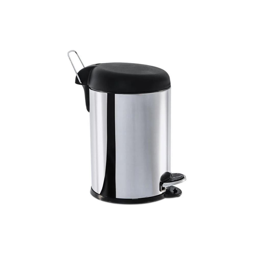 Cesto Lixo Lixeira Pedal Inox Banheiro Escritório 15 Litros