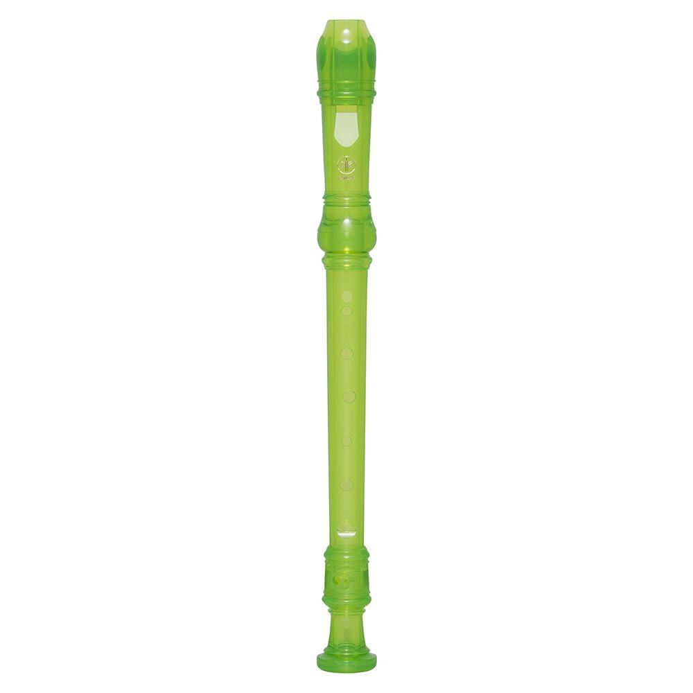 Flauta Doce Soprano Barroca Em C YRS-20B Verde Yamaha
