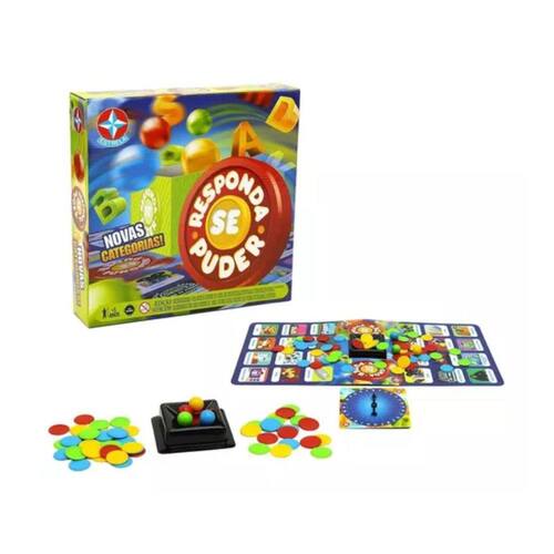 Brinquedo Jogo Responda Se Puder Estrela - Ref 1201602400012