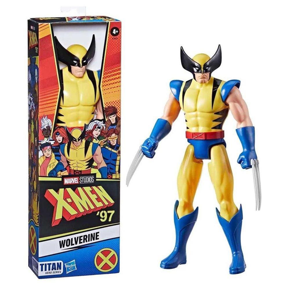 Boneco Marvel Titan Heroes X-Men Wolverine - Hasbro F7972