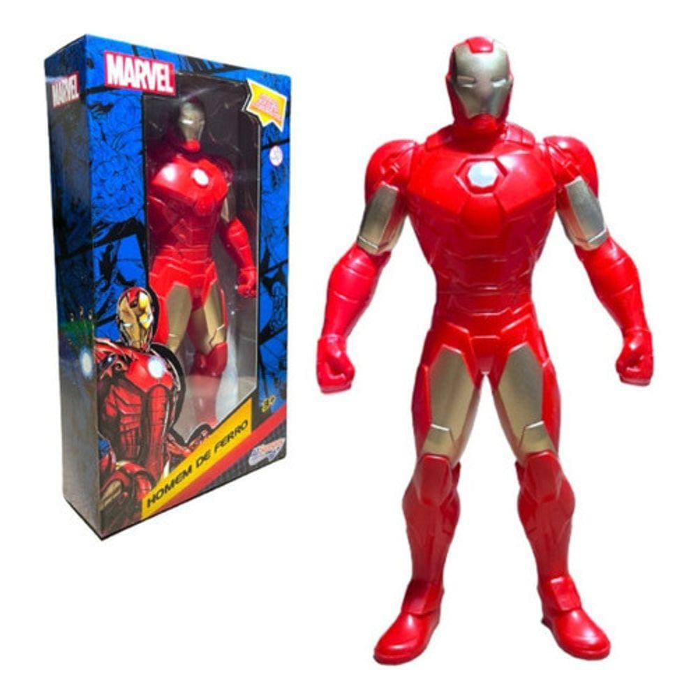Avengers Vingadores Boneco 22cm Homem De Ferro Marvel Top!!!