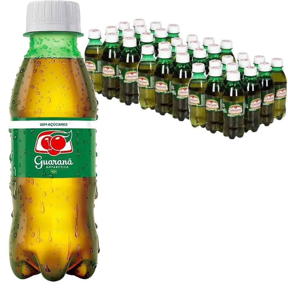 Refrigerante Guaraná Antarctica Zero Açucar 200Ml 36 Und