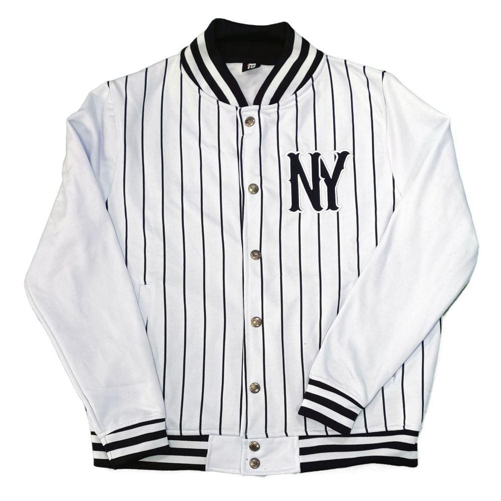 Jaqueta College Moletom Masculina M10 Hoop NY Listrada