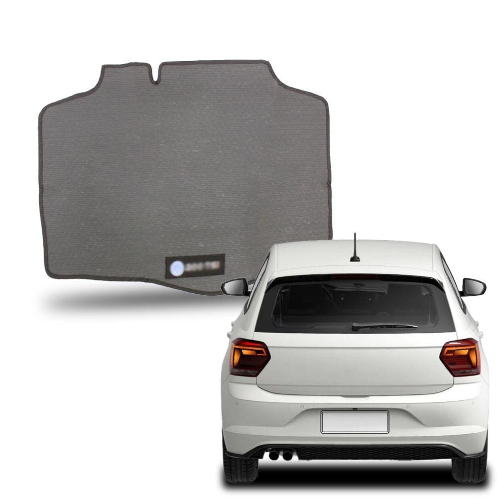 Tapete Porta Malas Polo Tsi 2018 2019 2020 2021 2022 2023 2024 Borracha Bordado Automotivo