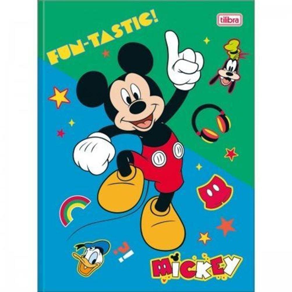 Caderno Brochurao C/D 80 Folhas Mickey Tilibra