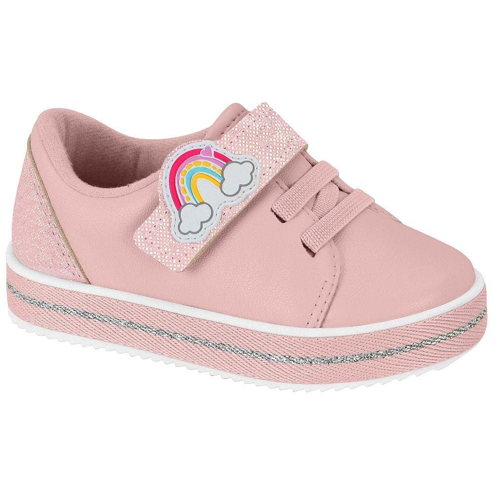 Tênis Casual Bebê Molekinha 2131.625 Rosa