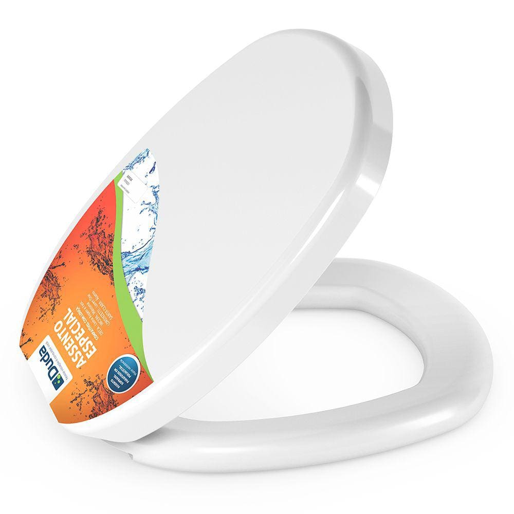 Tampa de Vaso Aspen Branco para Louça Deca em Polietileno