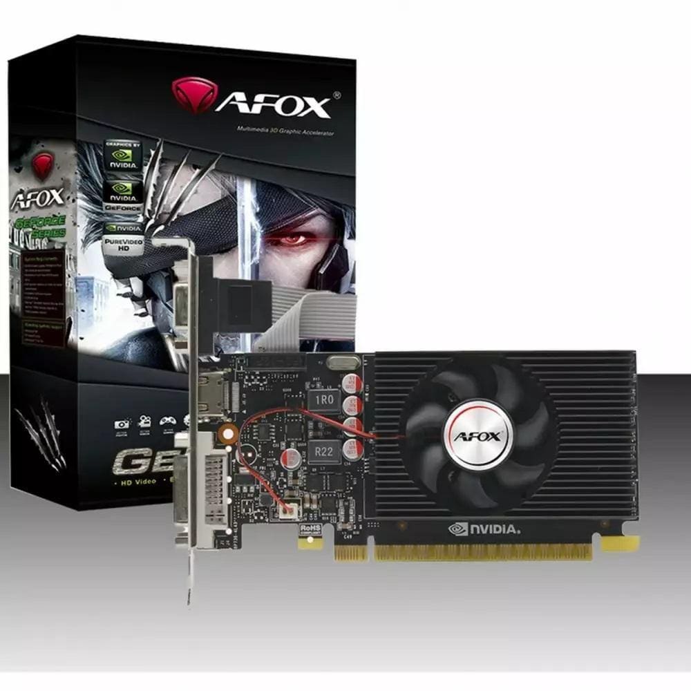 Placa De Video Afox Geforce Gt240 1Gb Ddr3 128 Bits Lp - Hd