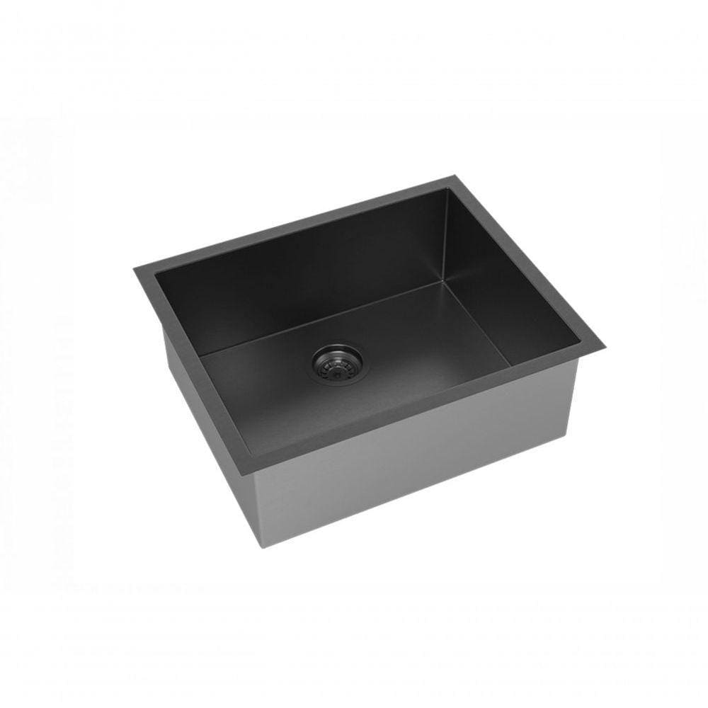 Cuba De Embutir Com Válvula Primaccore 500 Pvd Nano Black - Debacco