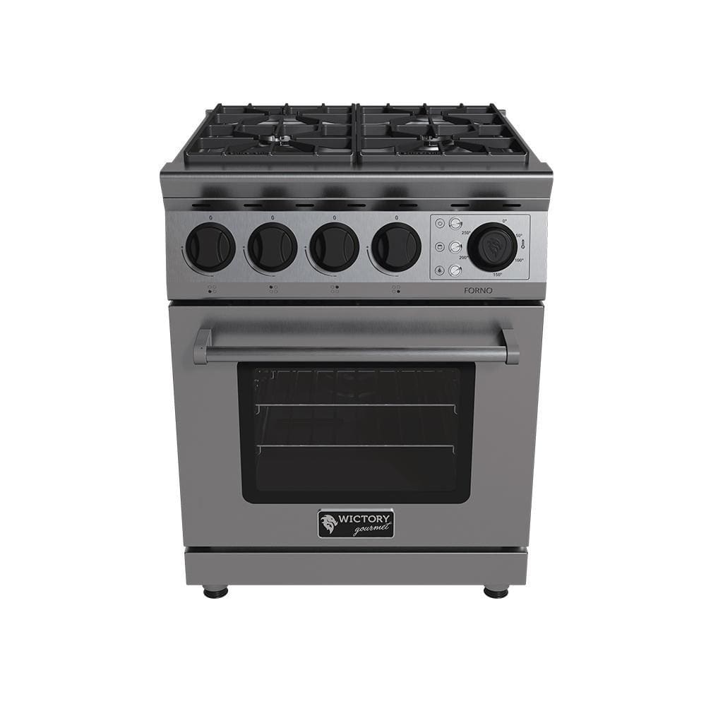 Fogão 4 Bocas Wictory a Gás Inox 304 220 VWGFA -4