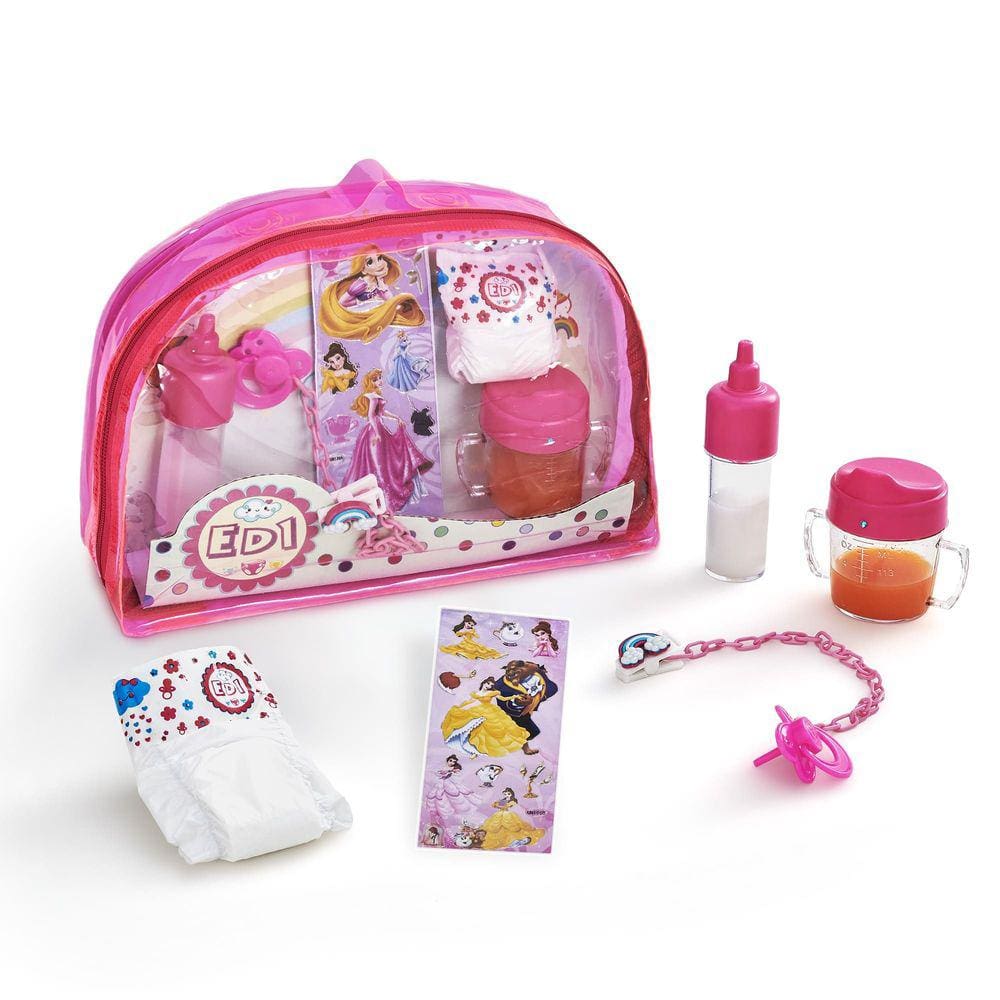Kit Boneca Bolsa Infantil rosa -1006- Mamadeira chupeta fralda acessórios ED1 Brinquedos