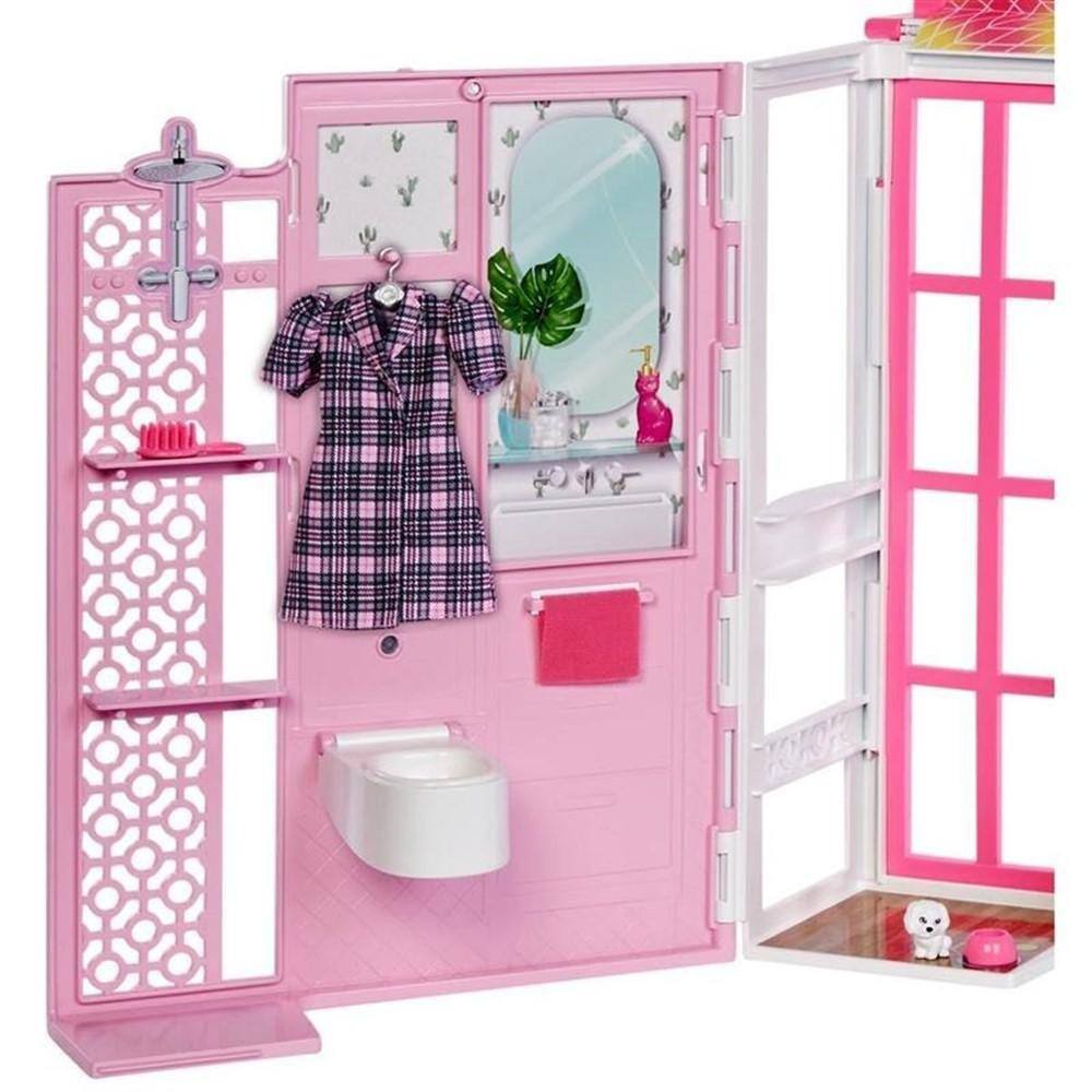 Playset e Boneca - Barbie - Estate - Nova Casa Glam - Mattel