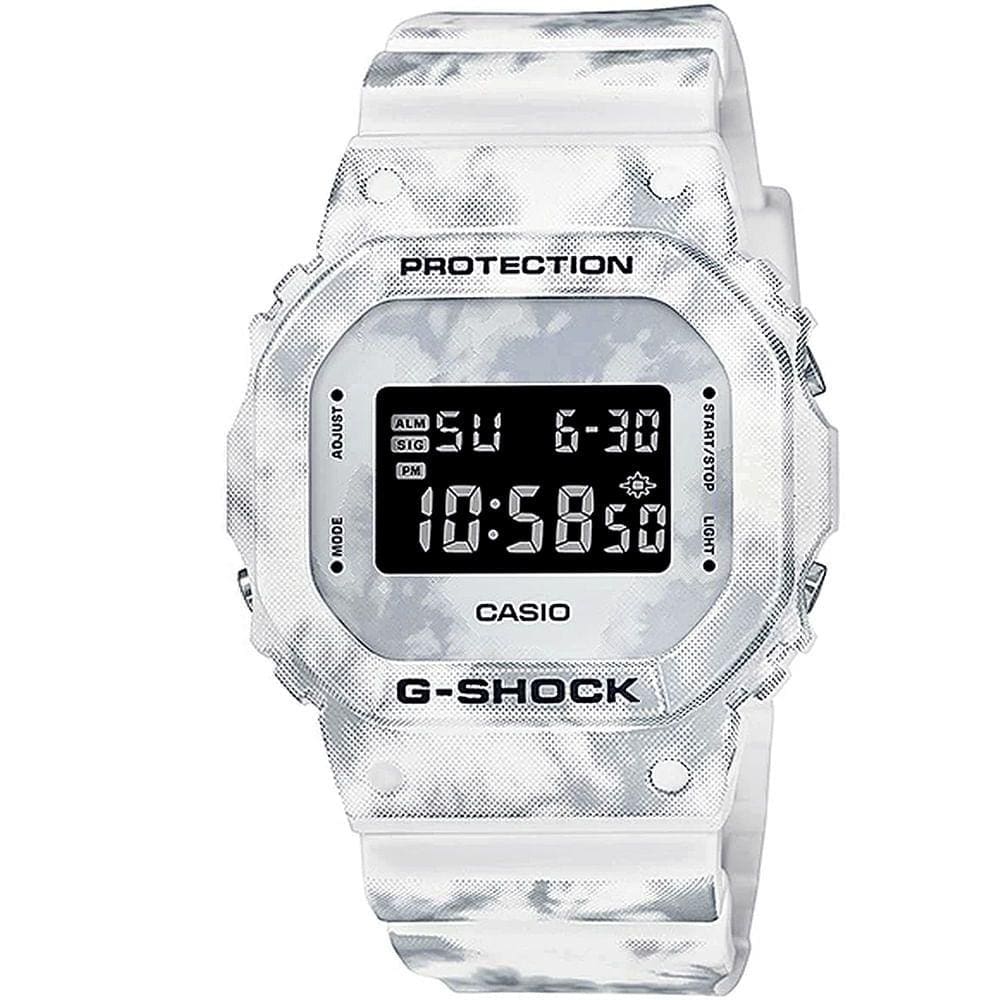 Relógio CASIO G-SHOCK Frozen Forest masculino DW-5600GC-7DR
