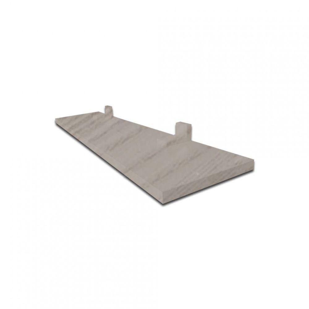 Prateleira Simples Madeirado 40X15 Cm Com Suporte Em Mdf