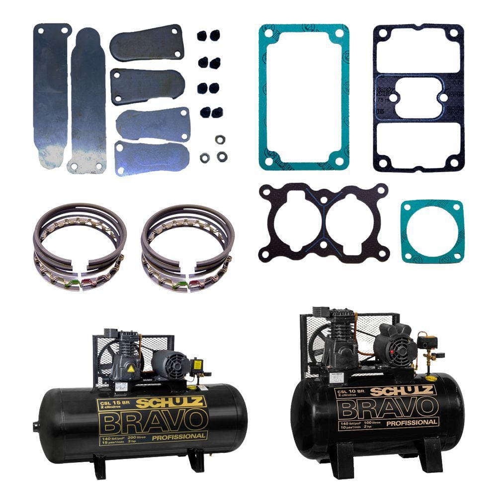 Kit Reparo Schulz CSL 10 15 BR Bravo CWL 10 15 MSL 15 Max