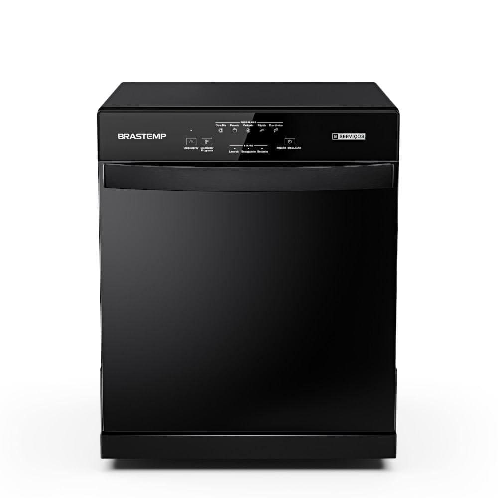 Lava Louças Brastemp 8 Serviços Preta BLF08AE