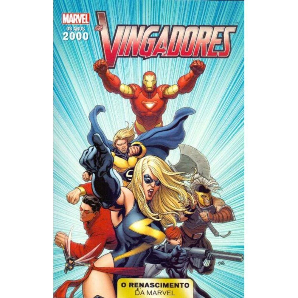 Anos 2000 Renascimento Marvel Vol 01 Vingadores