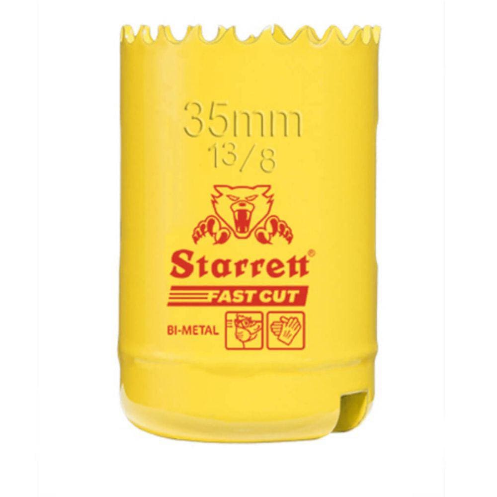 Serra Copo De Aço Rápido Bimetal 35mm 1.3/8" Starrett