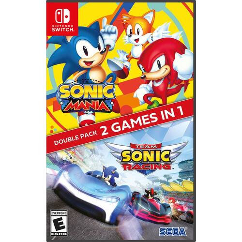 Imagem do produto Sonic Mania + Team Sonic Racing Double Pack Switch - Físico  em Extra