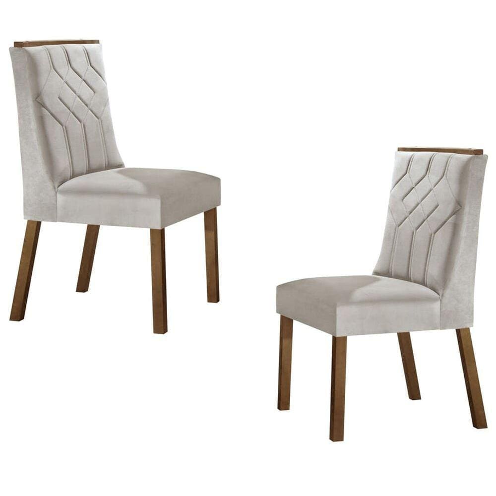 Cadeiras para Mesa de Jantar Modernas - Nevada - Móveis Rufato