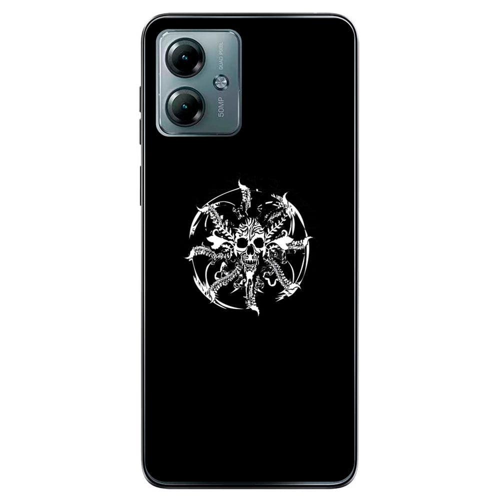 Capa Adesivo Skin016 Verso Para Motorola Moto G14