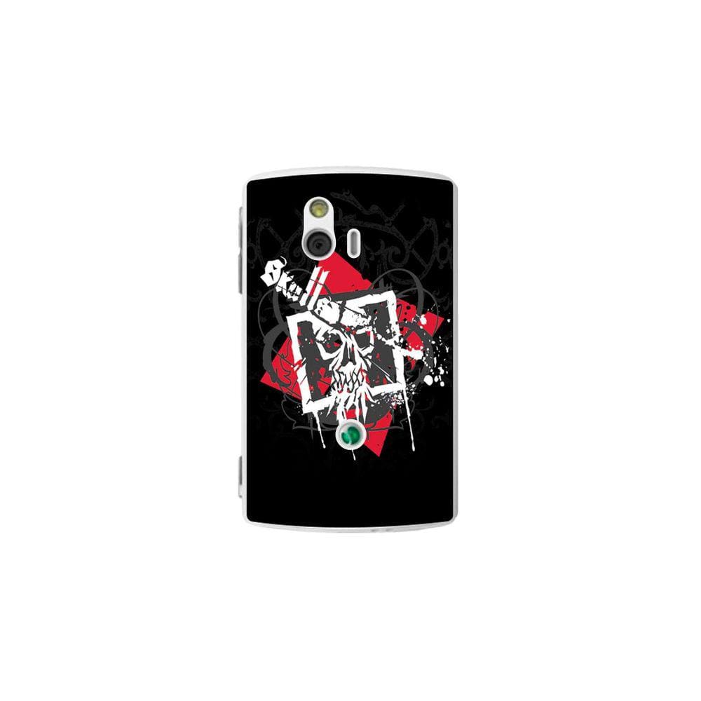 Capa Adesivo Skin015 Verso Para Sony Xperia Mini ST15