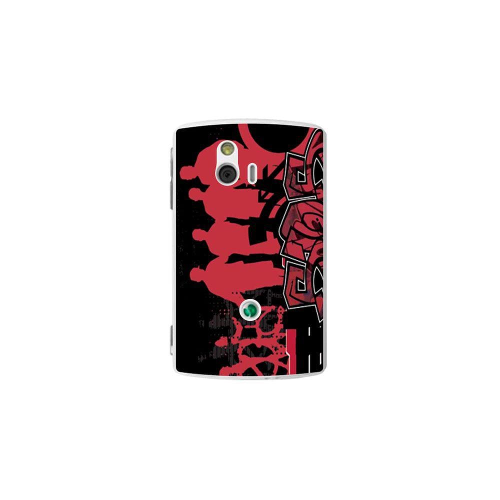 Capa Adesivo Skin055 Verso Para Sony Xperia Mini ST15