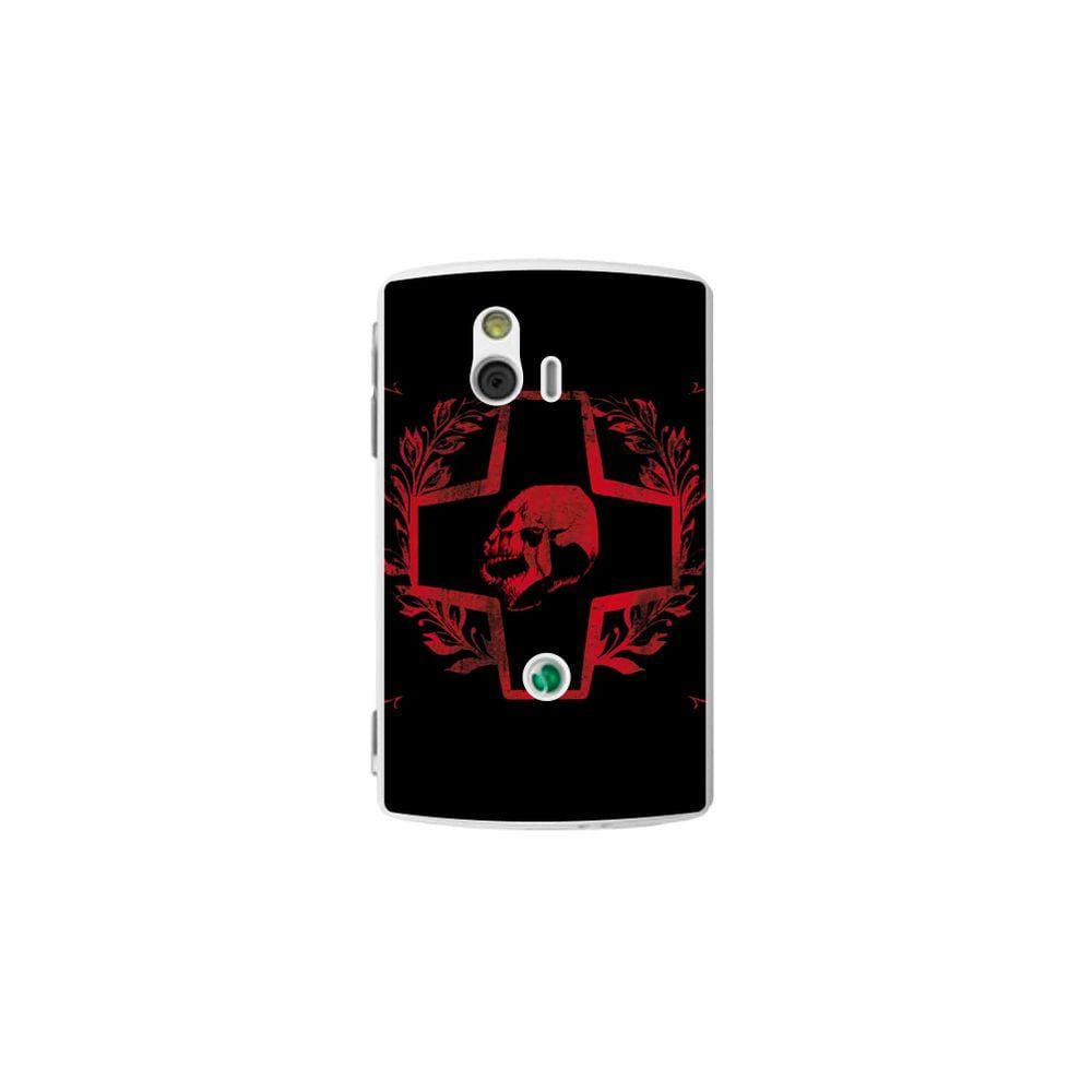 Capa Adesivo Skin023 Verso Para Sony Xperia Mini ST15