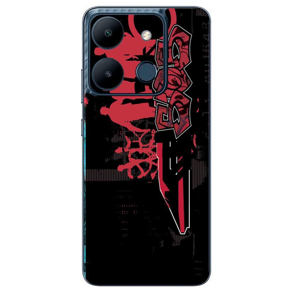 Capa Adesivo Skin055 Verso Para Infinix Smart 7 X6515