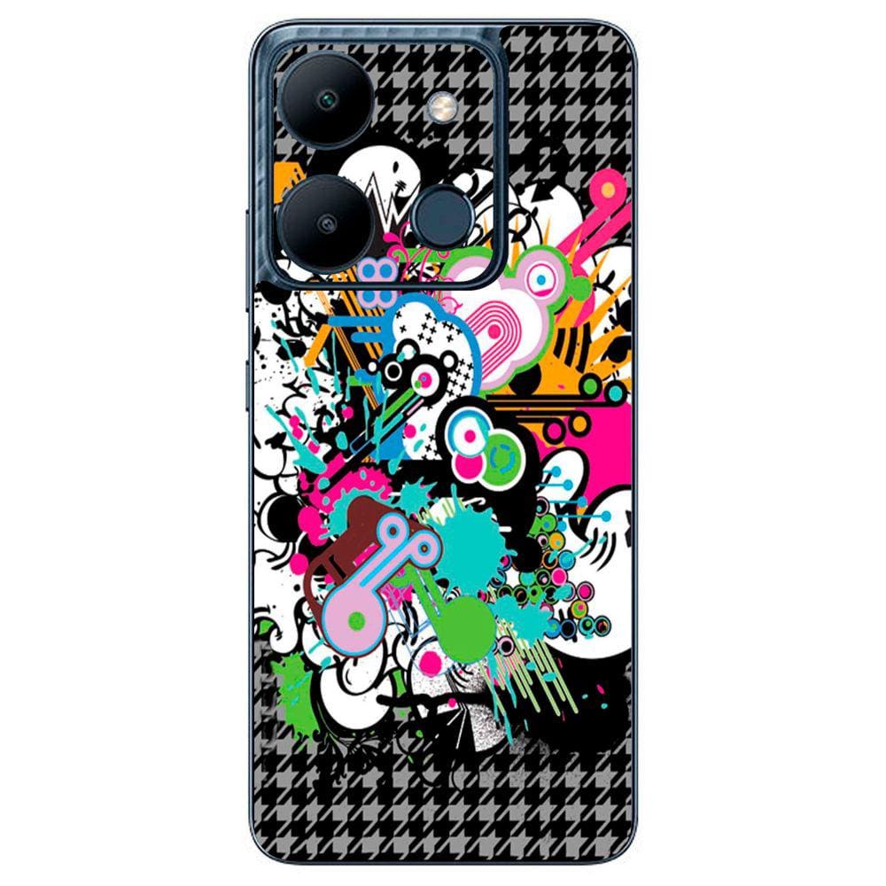 Capa Adesivo Skin022 Verso Para Infinix Smart 7 X6515